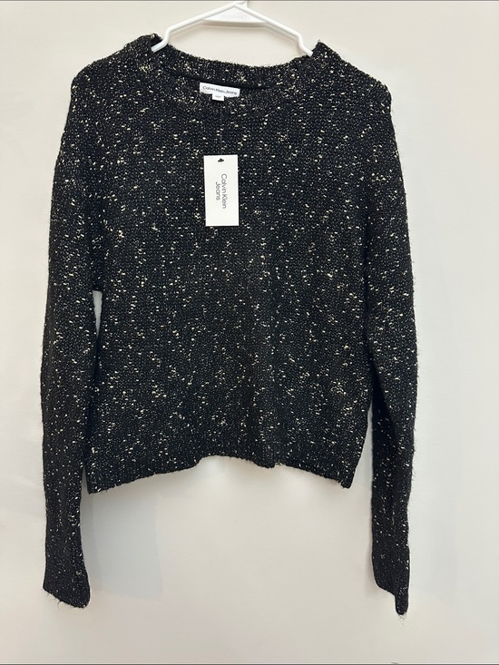 Calvin Klein Jeans Sweaters - Calvin Klein Jeans Black Speckle Crewneck Sweater